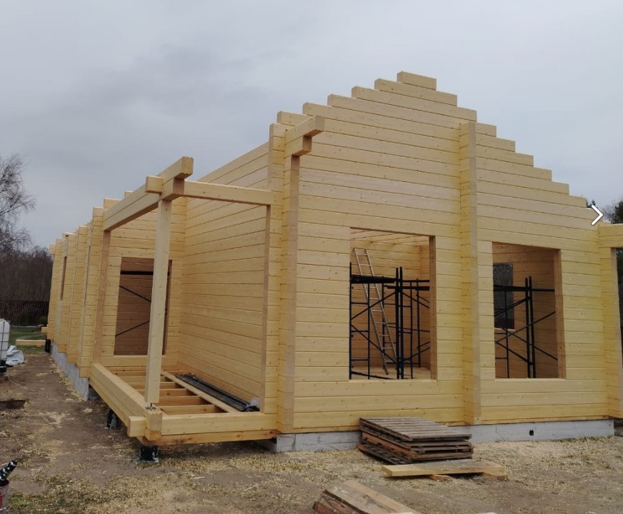 Деревянный дом из клееного бруса — Кострома-Брус-Строй
